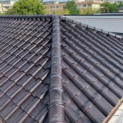 施工前の屋根