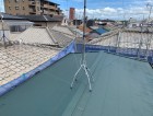 金属屋根に葺き替えた様子