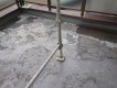 劣化したウレタン防水