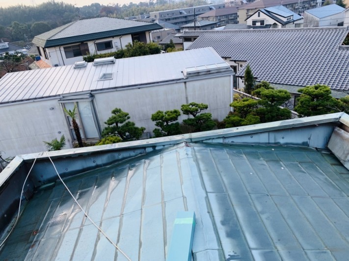 既存の屋根の様子