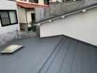 淡路市屋根カバー工法施工後の様子