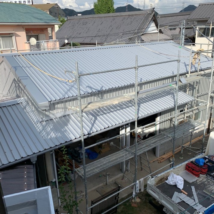 完工後の様子