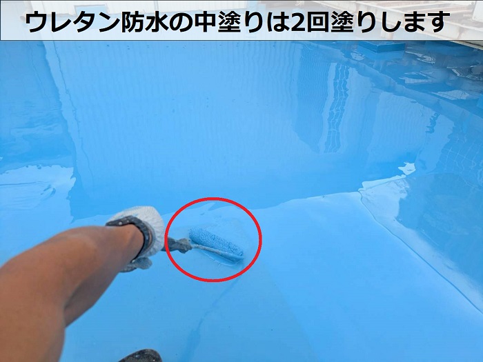 ウレタン中塗り