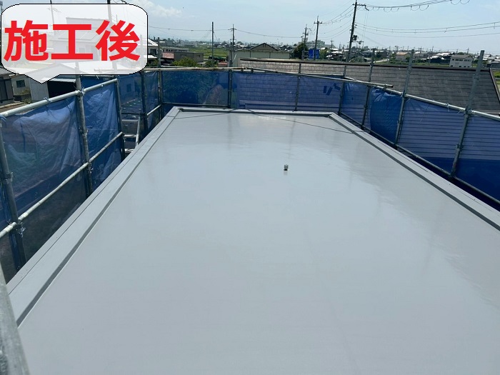 屋上防水工事後