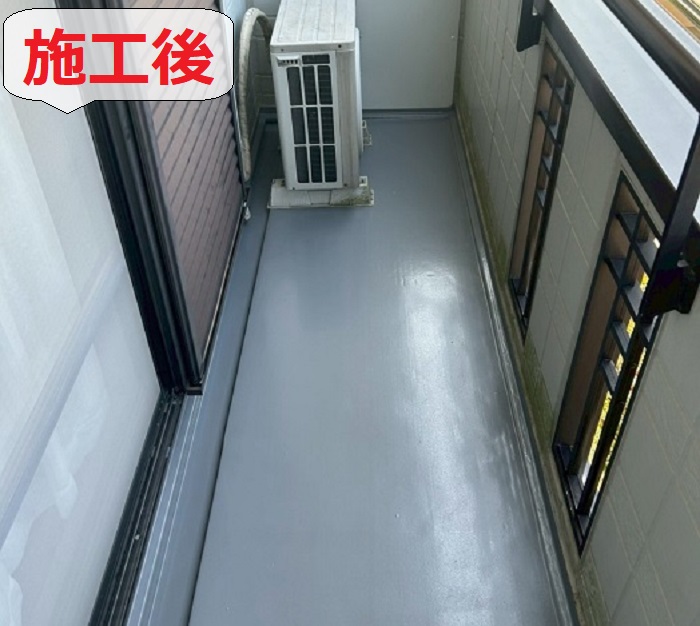 神戸市須磨区で雨漏り補修を行った後の様子