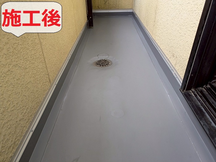 塩ビシート防水メンテナンス後