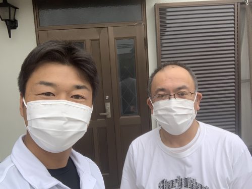 神戸市西区で屋根カバー工法、外壁塗装をさせて頂いたO様の声