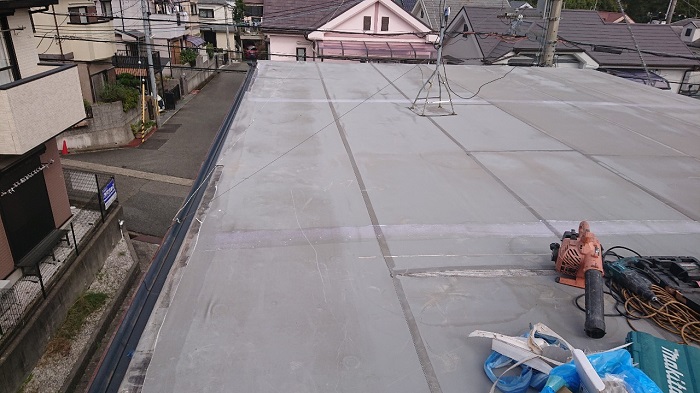 防水が劣化した屋上