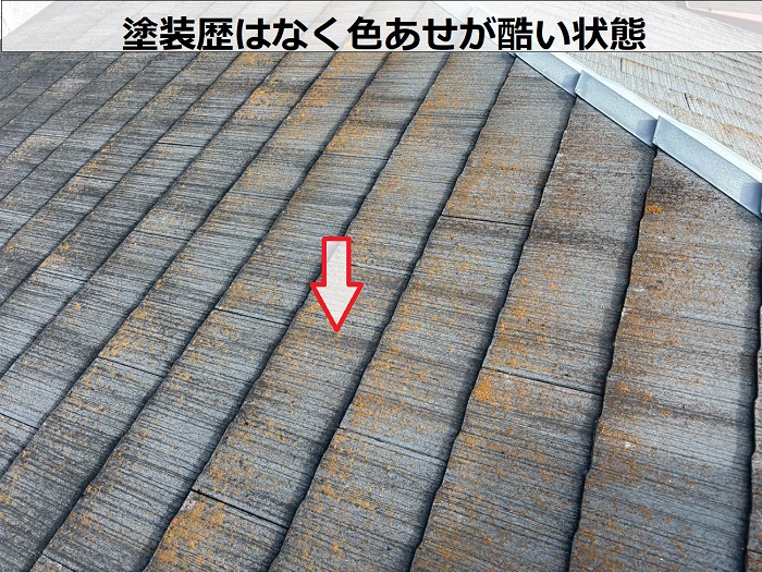 色褪せたカラーベスト