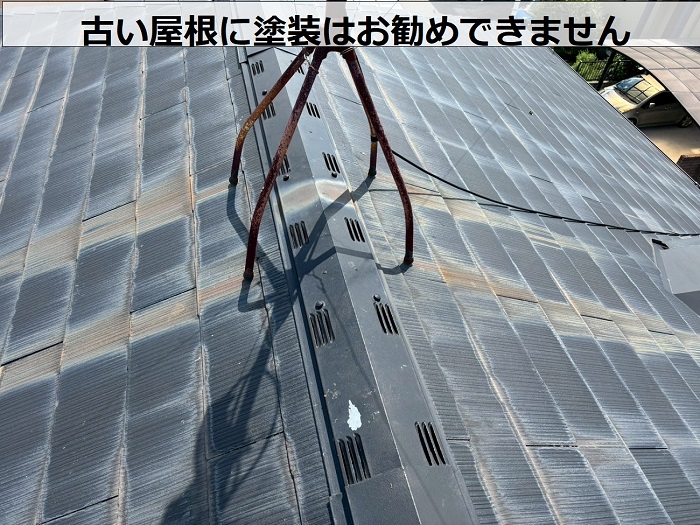 古いカラーベスト