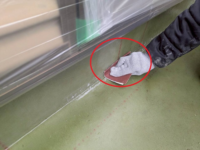 手作業でけれん