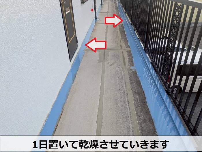 ウレタン中塗り完了