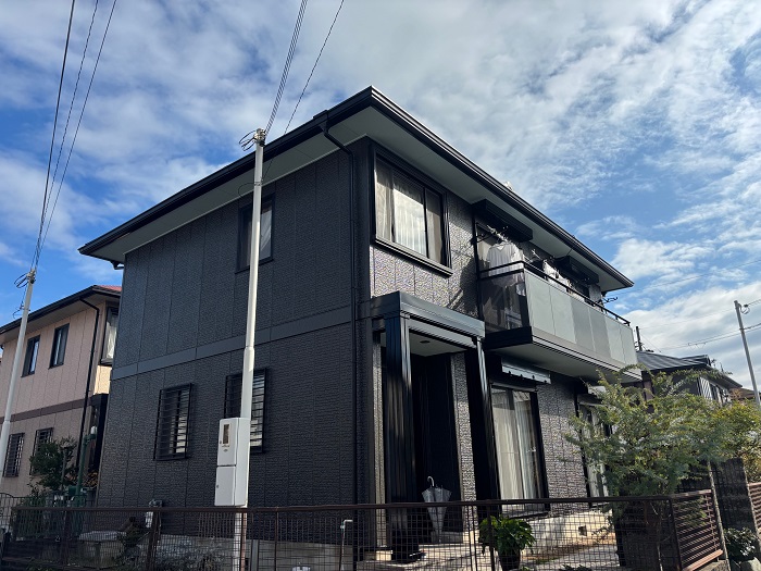 外壁塗装した外観