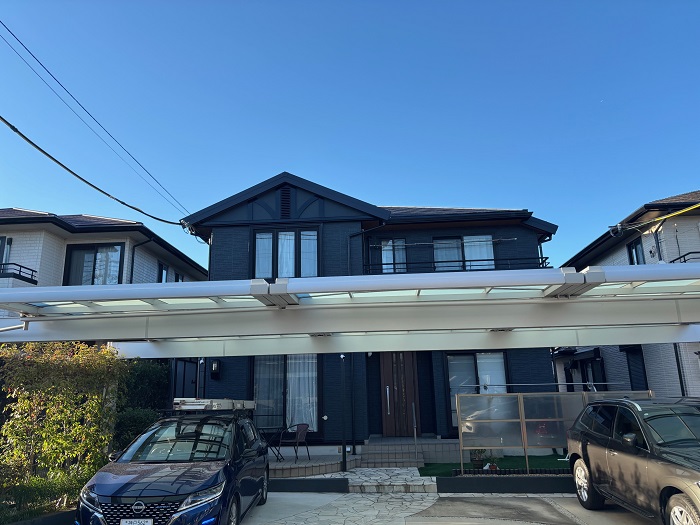神戸市西区で大和ハウス戸建ての外壁塗装完了