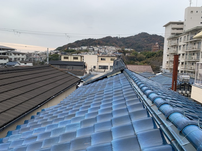 神戸市長田区で朝日ソーラーパネルの撤去処分を行った後の様子