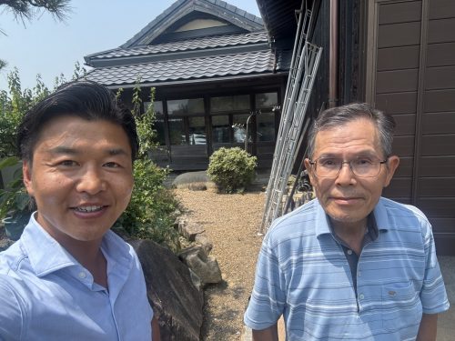 お客様との写真