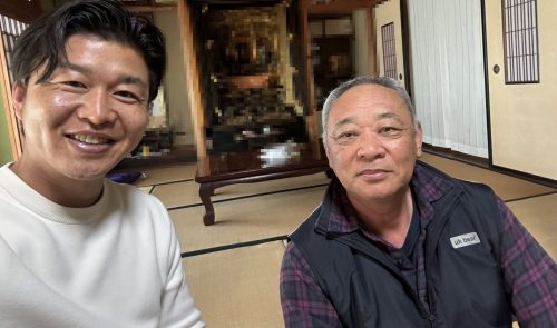 お客様との写真