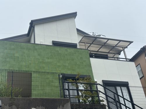 塗装後の建物外観