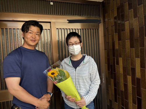 お客様との写真３