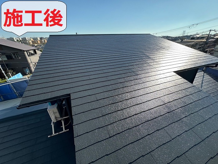 屋根塗装後