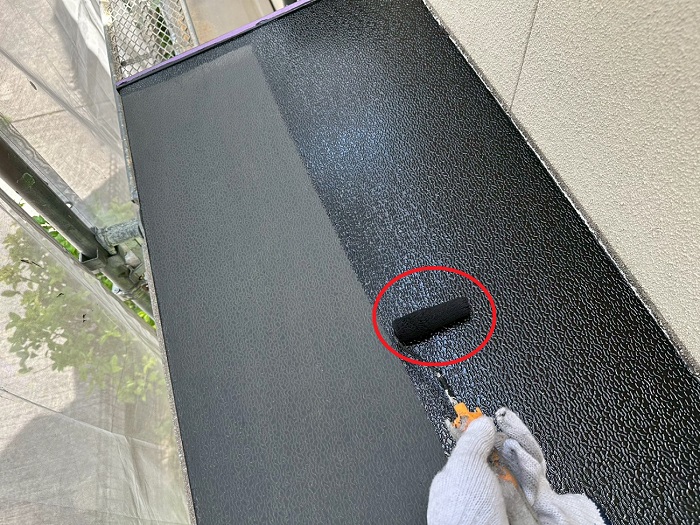 錆止め塗布