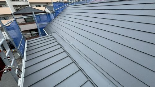 工事後の屋根の様子