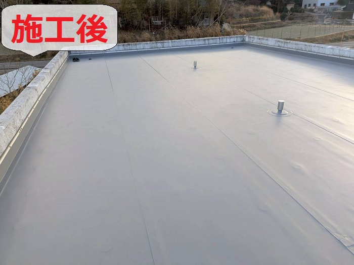 神戸市須磨区で防水リフォームを行った後の様子