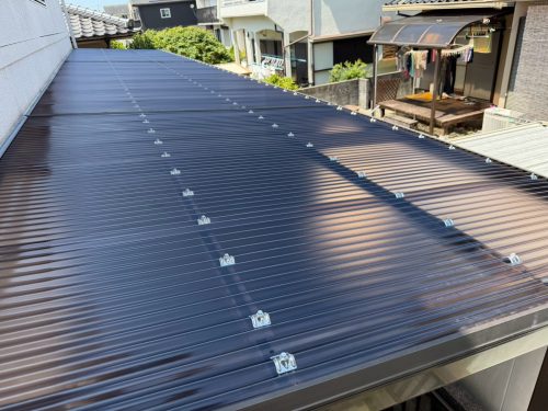 神戸市西区で波板貼り替え工事をさせて頂いたN様