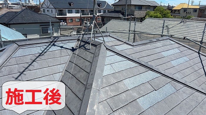 スレート屋根差し替え前