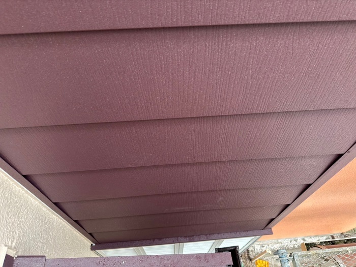 ガルテクトでカバーした外壁