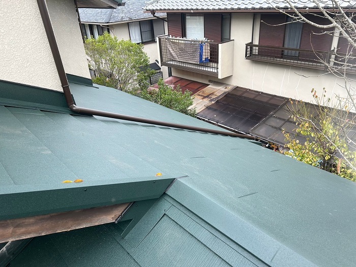神戸市北区での屋根葺き替え工事完了