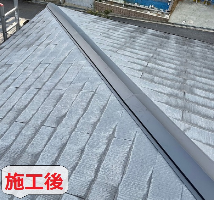 棟板金修理後