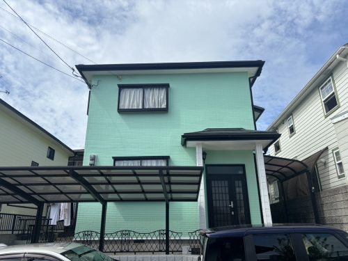 塗装後の建物外観