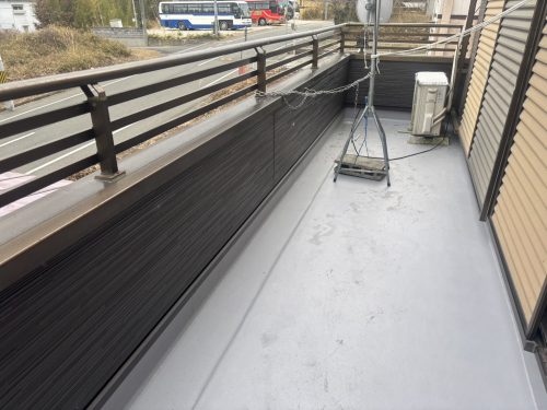 ベランダ改修工事後の様子