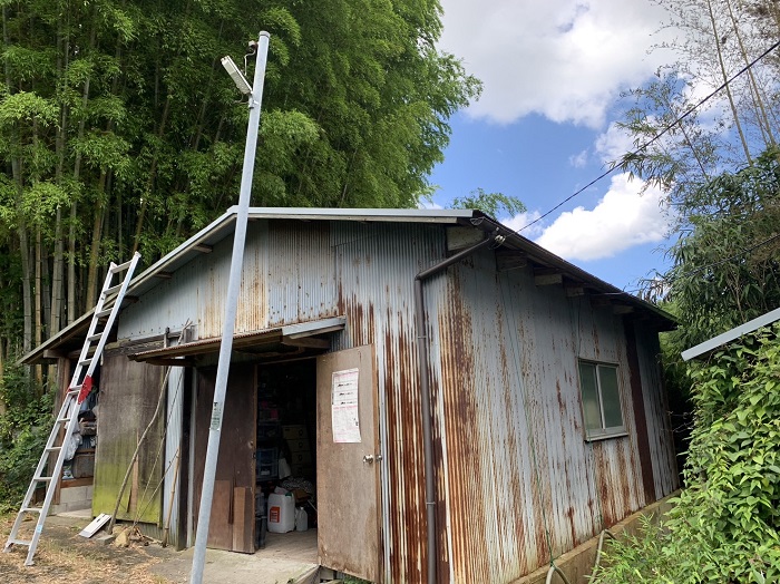 リフォーム前の農業倉庫