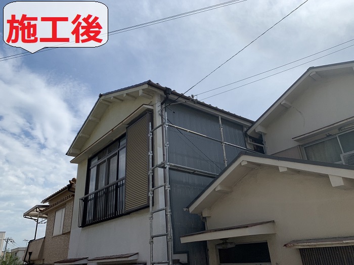 外壁雨漏り修理後