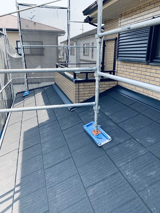 カバー工法後の下屋根