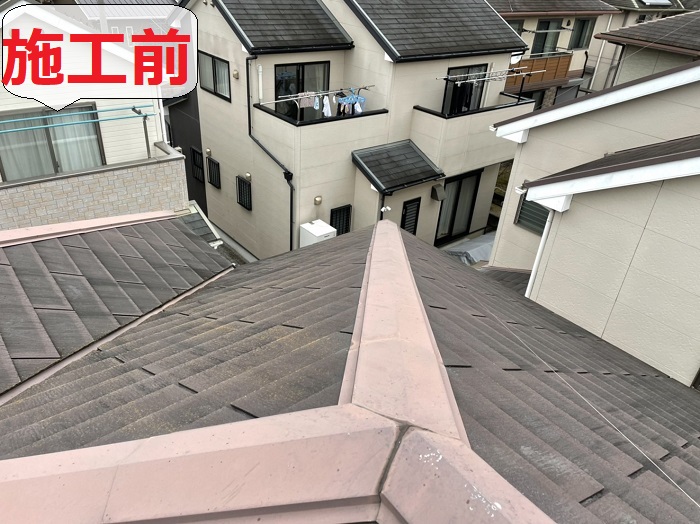 スレート補修前