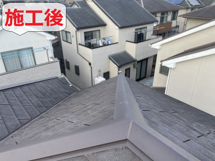 スレート補修後