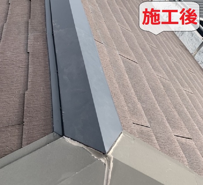 屋根修理後