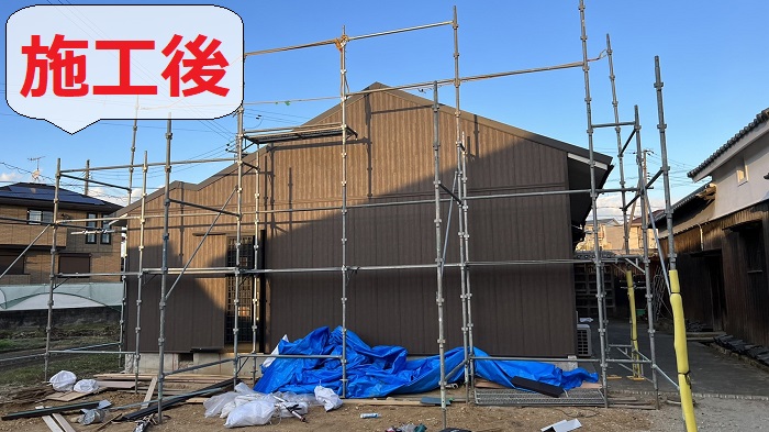 土壁補修後