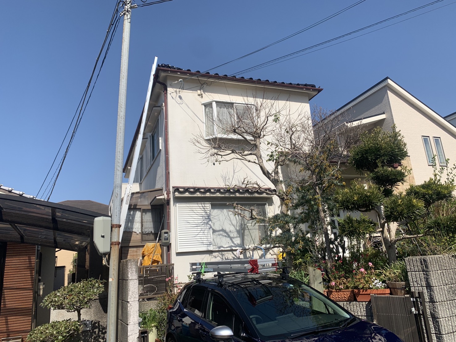 神戸市垂水区で瓦屋根修理後の定期点検を実施【アフターメンテナンス】