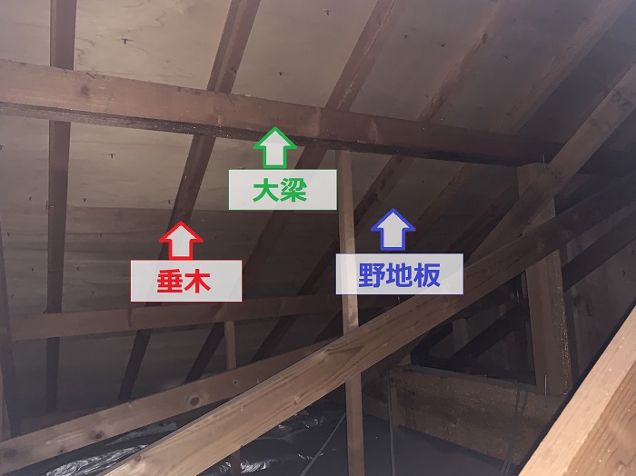 神戸市で屋根裏調査の費用をご紹介する現場