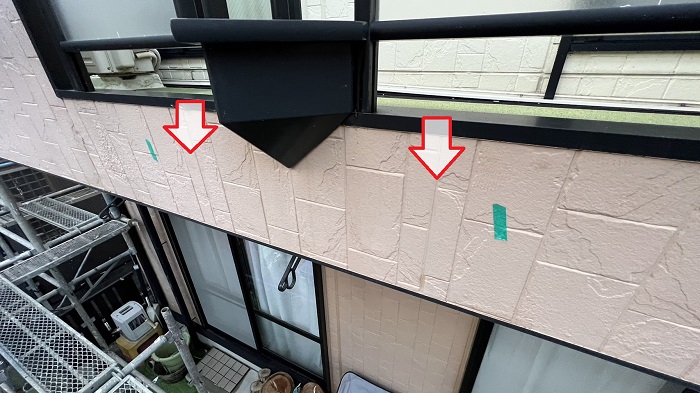 貼り替える前の外壁サイディング