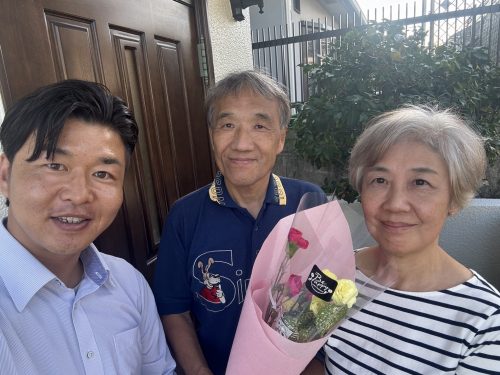 お客様との写真１