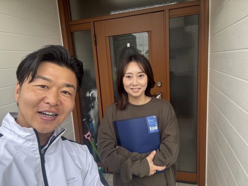 お客様との写真３