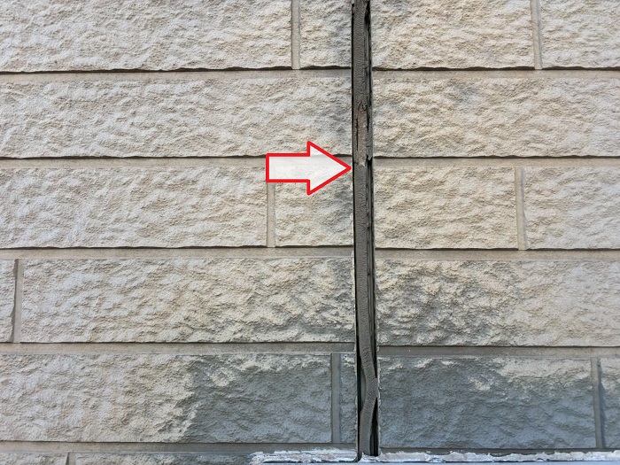 目地のひび割れ