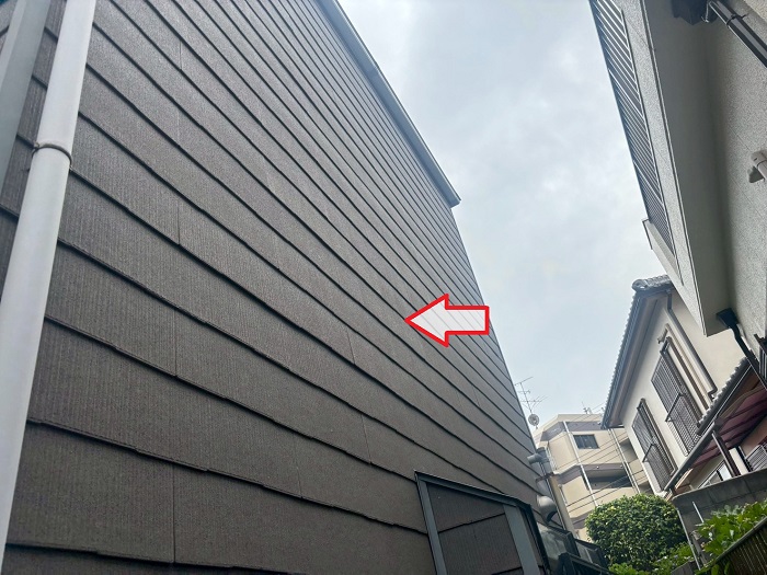 カラーベストの外壁