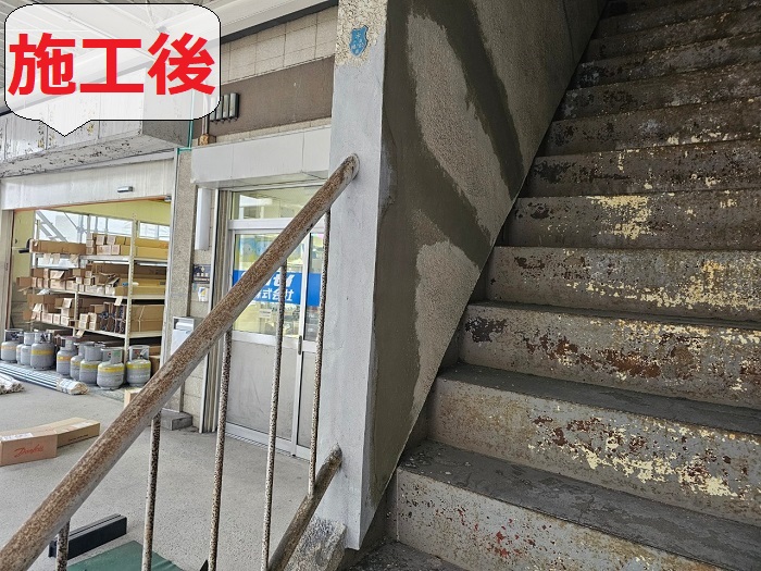 工場の外壁修理後