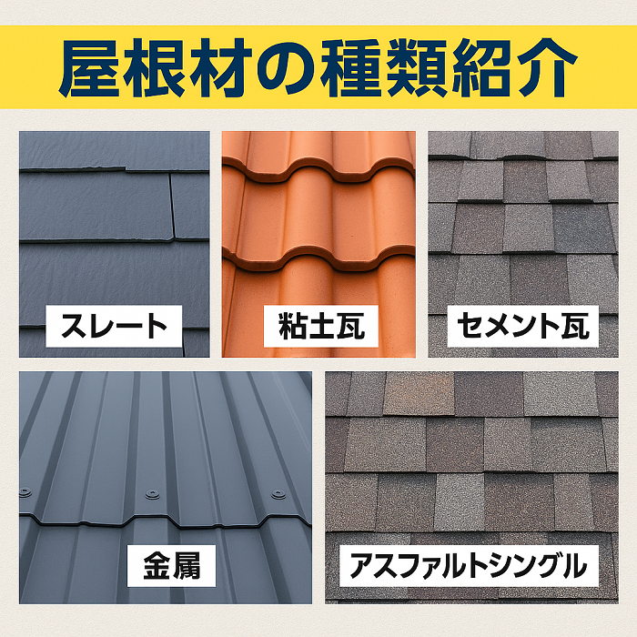屋根材の種類